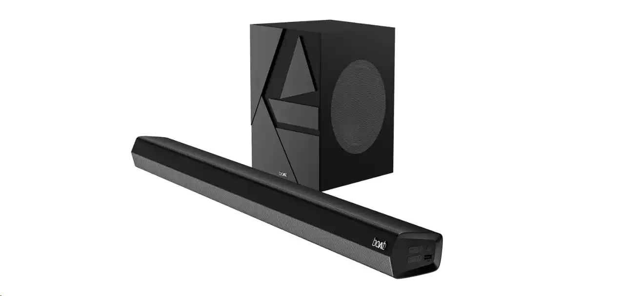 Image from Amazon Loot Deals ✅: loot🔥⚡boAt Aavante Bar 200W RMS Signature Sound, 2.1CH @ ₹5,399 🔗ht...