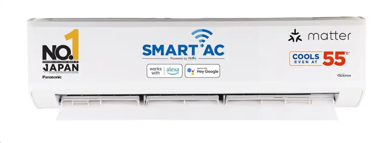 Image from Amazon Loot Deals ✅: loot🔥⚡Panasonic 2.0 Ton 4 Star Premium Wi-Fi Inverter Smart Split AC ...