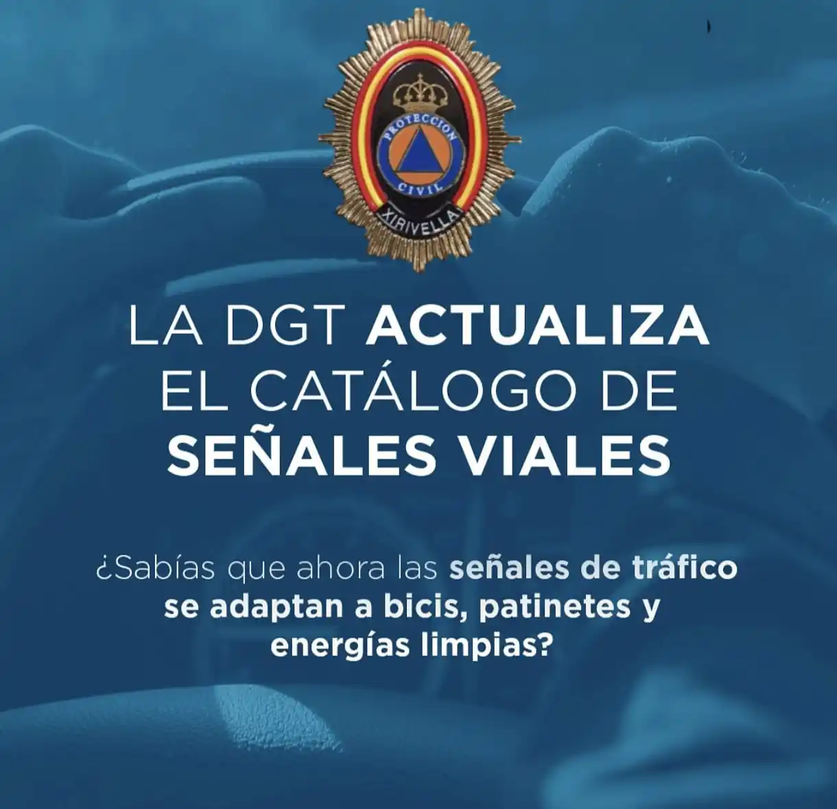 Image from 🔺️PROTECCIÓN CIVIL XIRIVELLA 🔺️: 🔺 Mantenete informado de las novedades🚨 DGT PCX2025🔺...