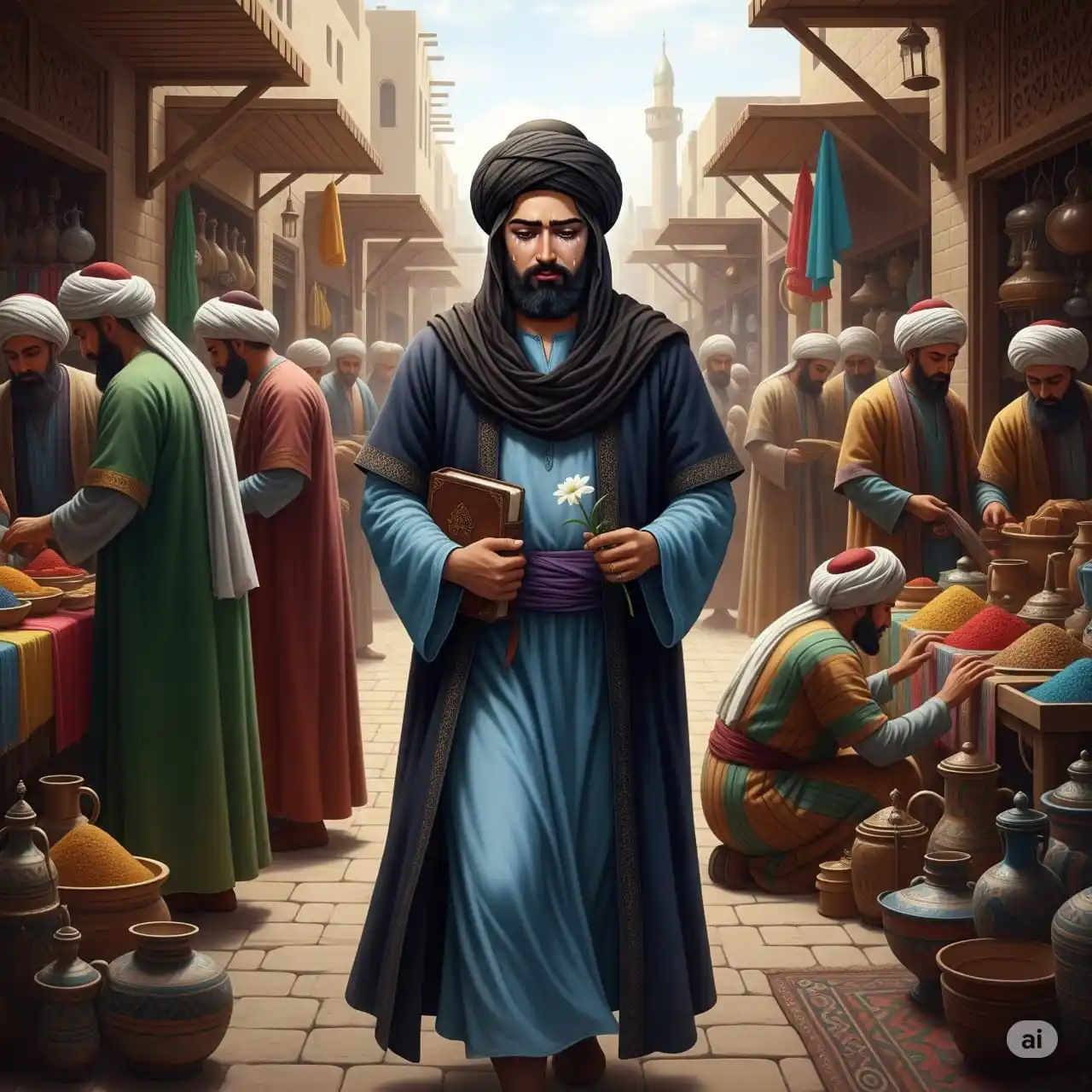 Image from انوارِ عالم: « محبتِ مجازی محبتِ حقیقی کا مظہر ہے » <a class="text-blue-500 hover:...