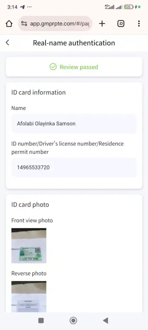 Image from AFOO Of Nigeria Crypto Hub: *MY ACCOUNT HAS BEEN VERIFIED* *GO AND CHECK YOUR VERIFICATION STATUS...