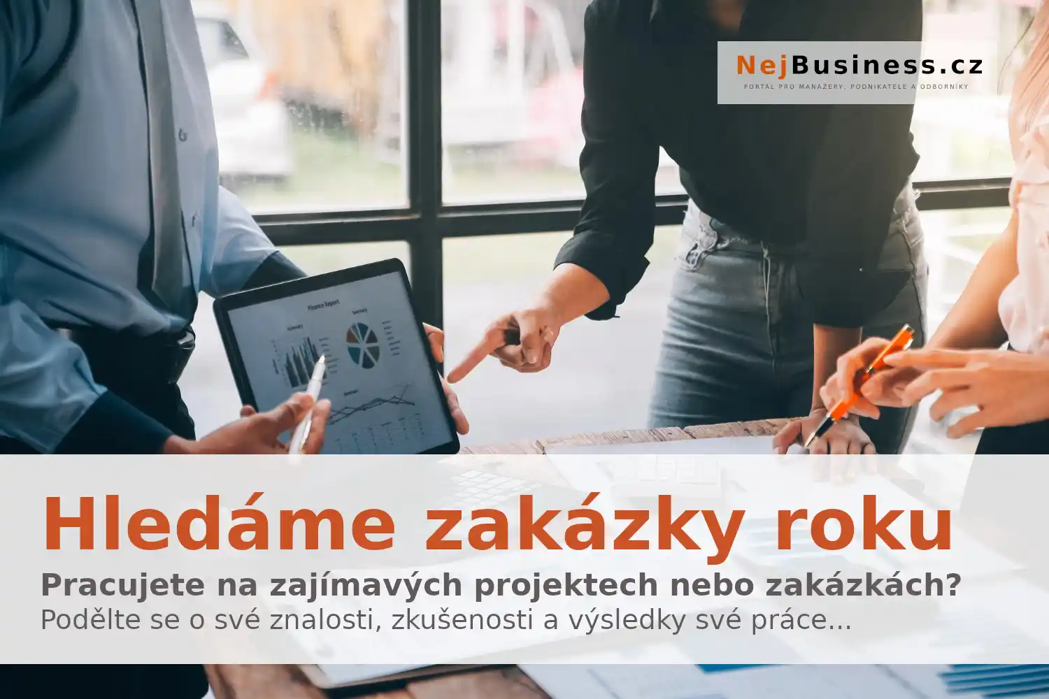 Image from NejBusiness.cz: Na jakých zajímavých zakázkách nebo projektech jste pracovali nebo pra...