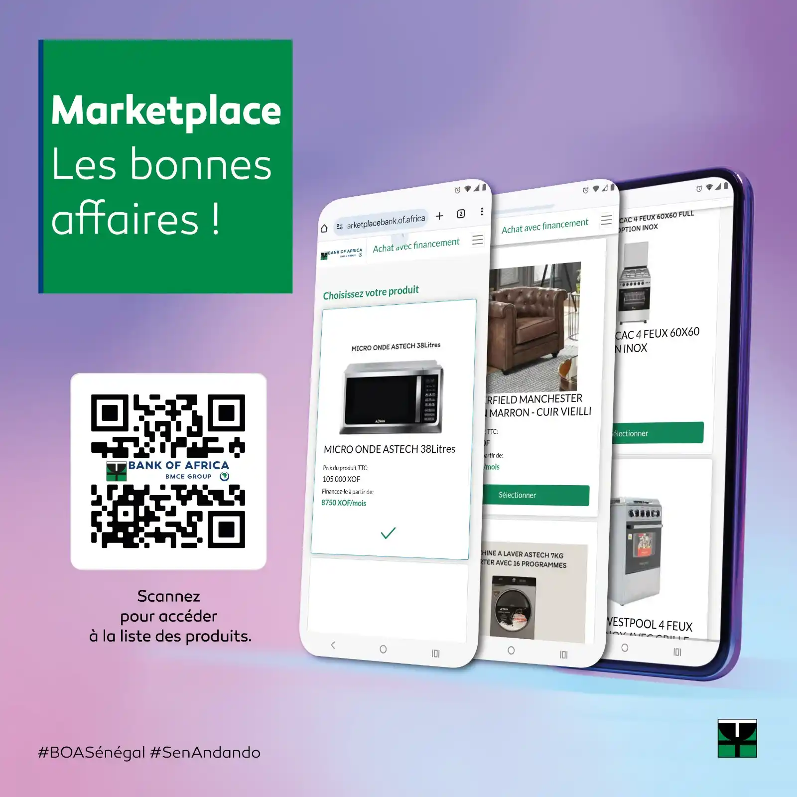Image from BOA-SENEGAL: Nous avons créé pour vous une plateforme, en partenariat avec les plus...