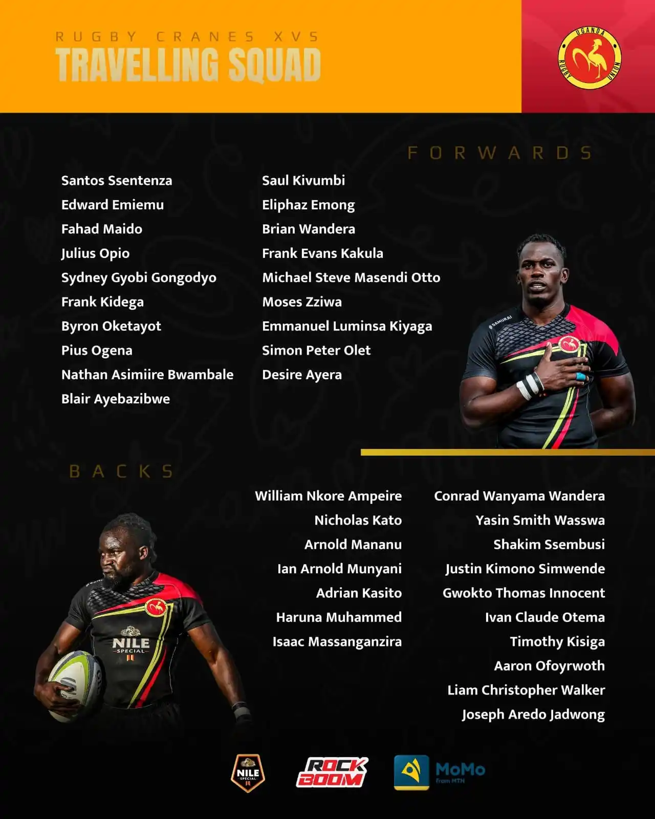 Image from Fat Cats Podcast: 📣 OFFICIAL: 36-man @RugbyCranes squad named for Southern Africa tour�...