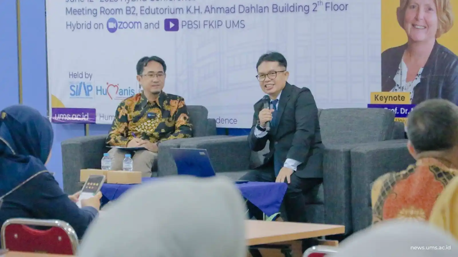Image from Universitas Muhammadiyah Surakarta (UMS): PBSI FKIP UMS Gelar Konferensi Internasional Literasi, Hadirkan Pakar ...