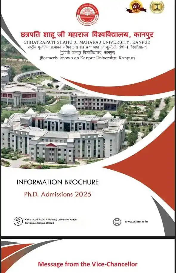Image from UGC NET JRF notes Professor Adda Institute: PhD 🎓 Admission University Name: Chhatrapati Shahu Ji Maharaj Uni...