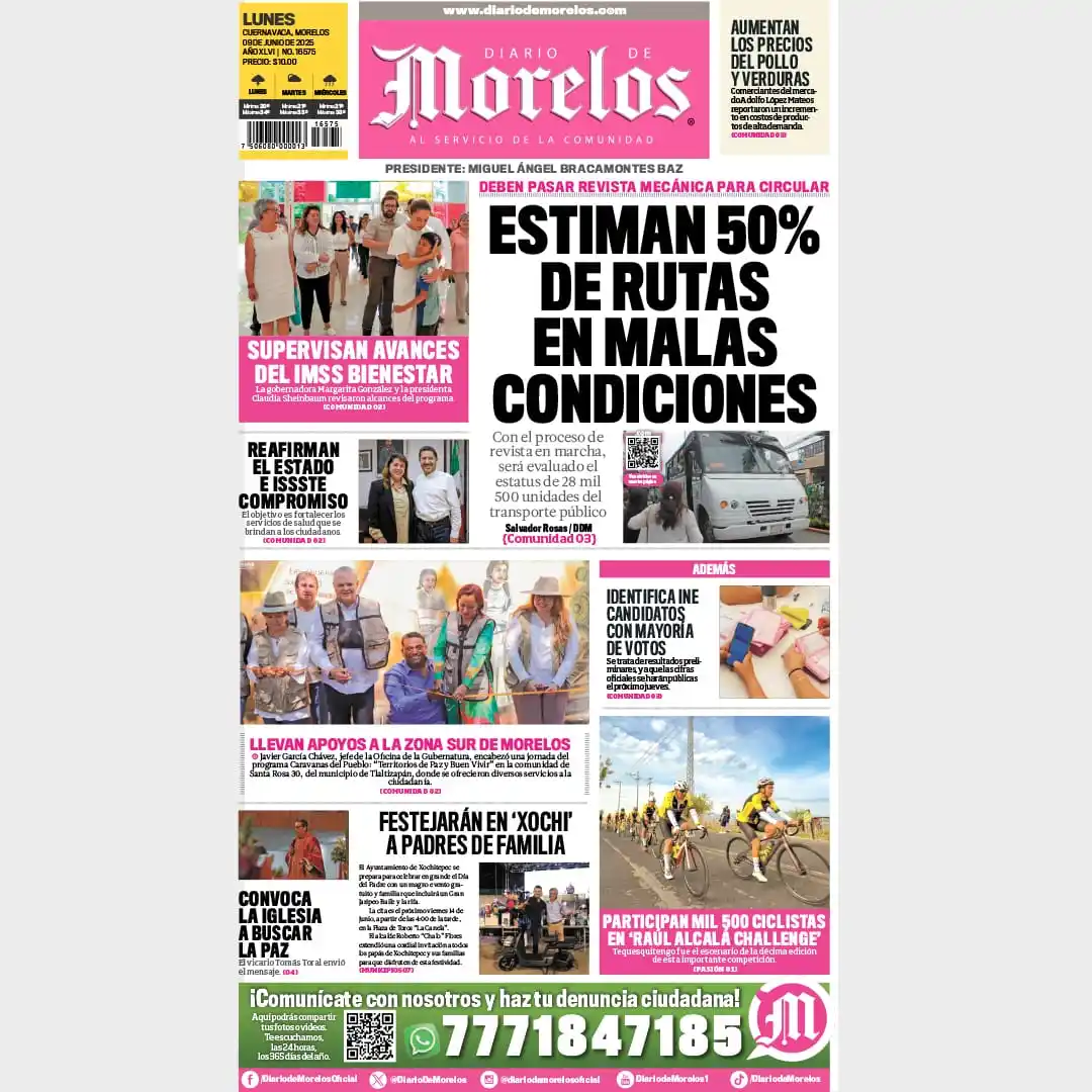 Image from Diario De Morelos: <a class="text-blue-500 hover:underline cursor-pointer" href="/hashtag...