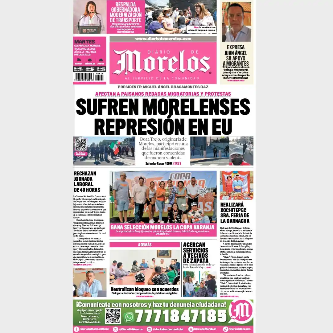 Image from Diario De Morelos: <a class="text-blue-500 hover:underline cursor-pointer" href="/hashtag...