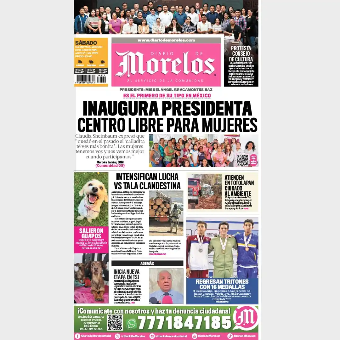Image from Diario De Morelos: <a class="text-blue-500 hover:underline cursor-pointer" href="/hashtag...