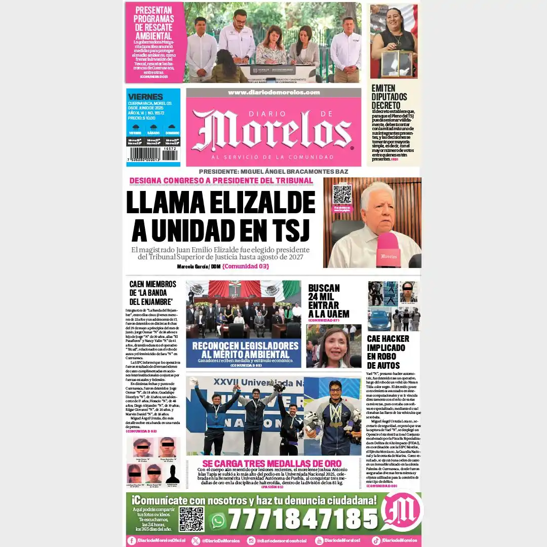 Image from Diario De Morelos: <a class="text-blue-500 hover:underline cursor-pointer" href="/hashtag...