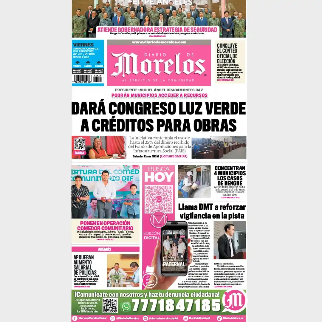 Image from Diario De Morelos: <a class="text-blue-500 hover:underline cursor-pointer" href="/hashtag...