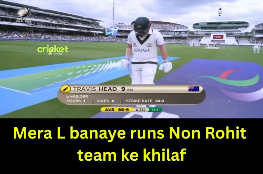 Image from Cricket World: Rohit paglu 💀...