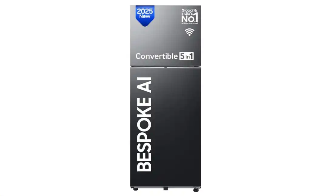 Image from Amazon Loot Deals ✅: Samsung 330 L, 3 Star, Convertible 5-in-1, Digital Inverter Double Doo...