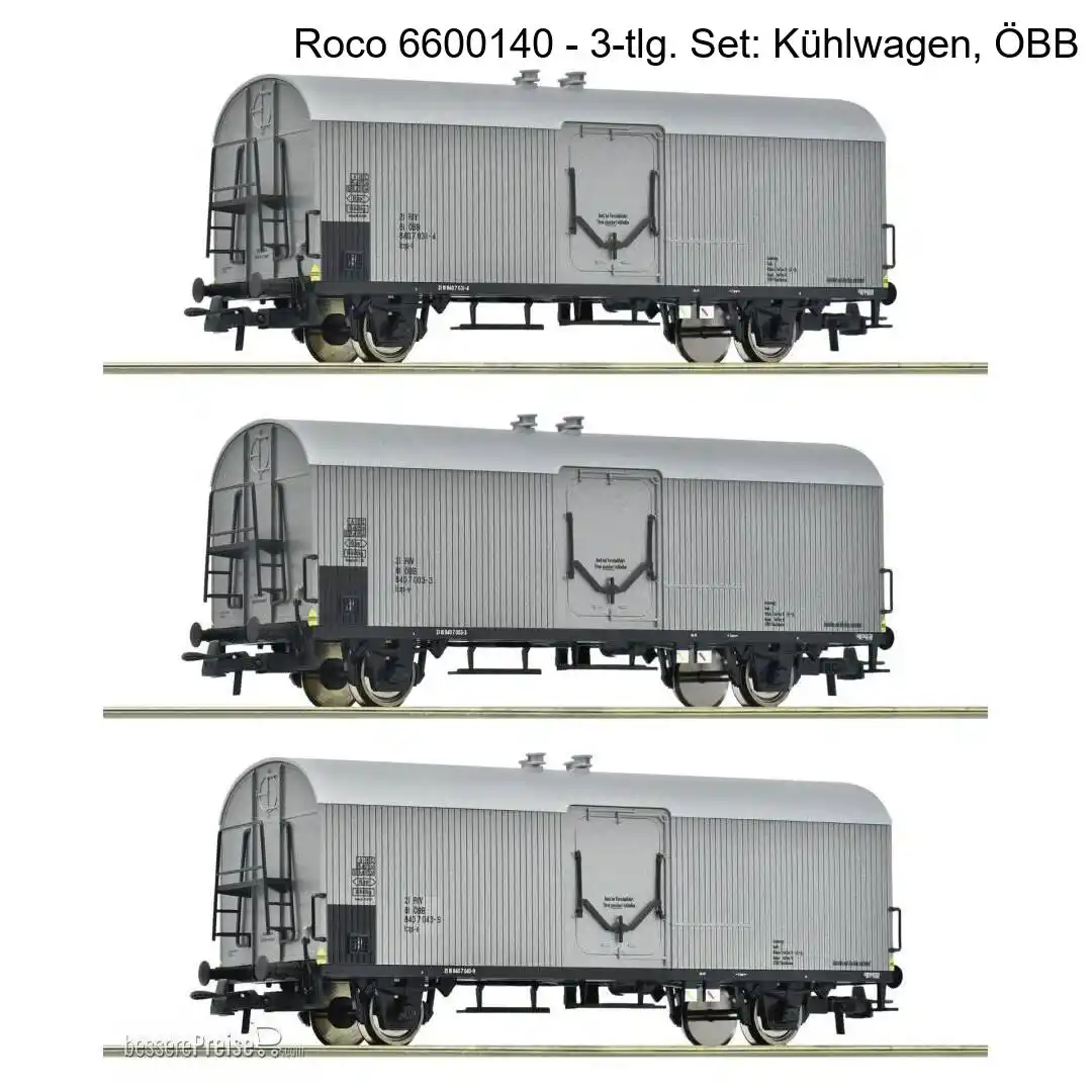 Image from besserePreise.com - Spur H0 Modellbahnen: 👍 Schöne eingetroffene *Spur H0* *Neuheit* ☑️ 😀 Roco 6600140 - 3-tl...