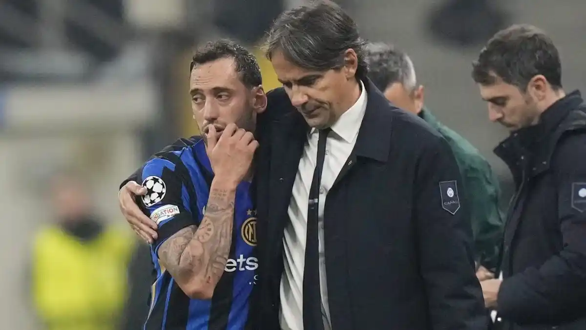 Image from Sport Fanpage.it: *Solo 5 calciatori dell’Inter hanno scritto un messaggio per Simone In...