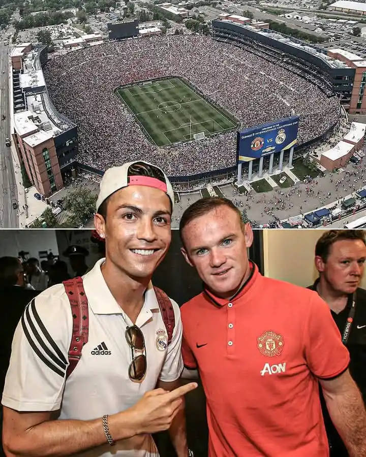 Image from PREMIER LEAGUE LIVE MATCHES & NEWS⚽: Still the all-time attendance record for any ⚽️ match in the U.S. 🇺🇸...
