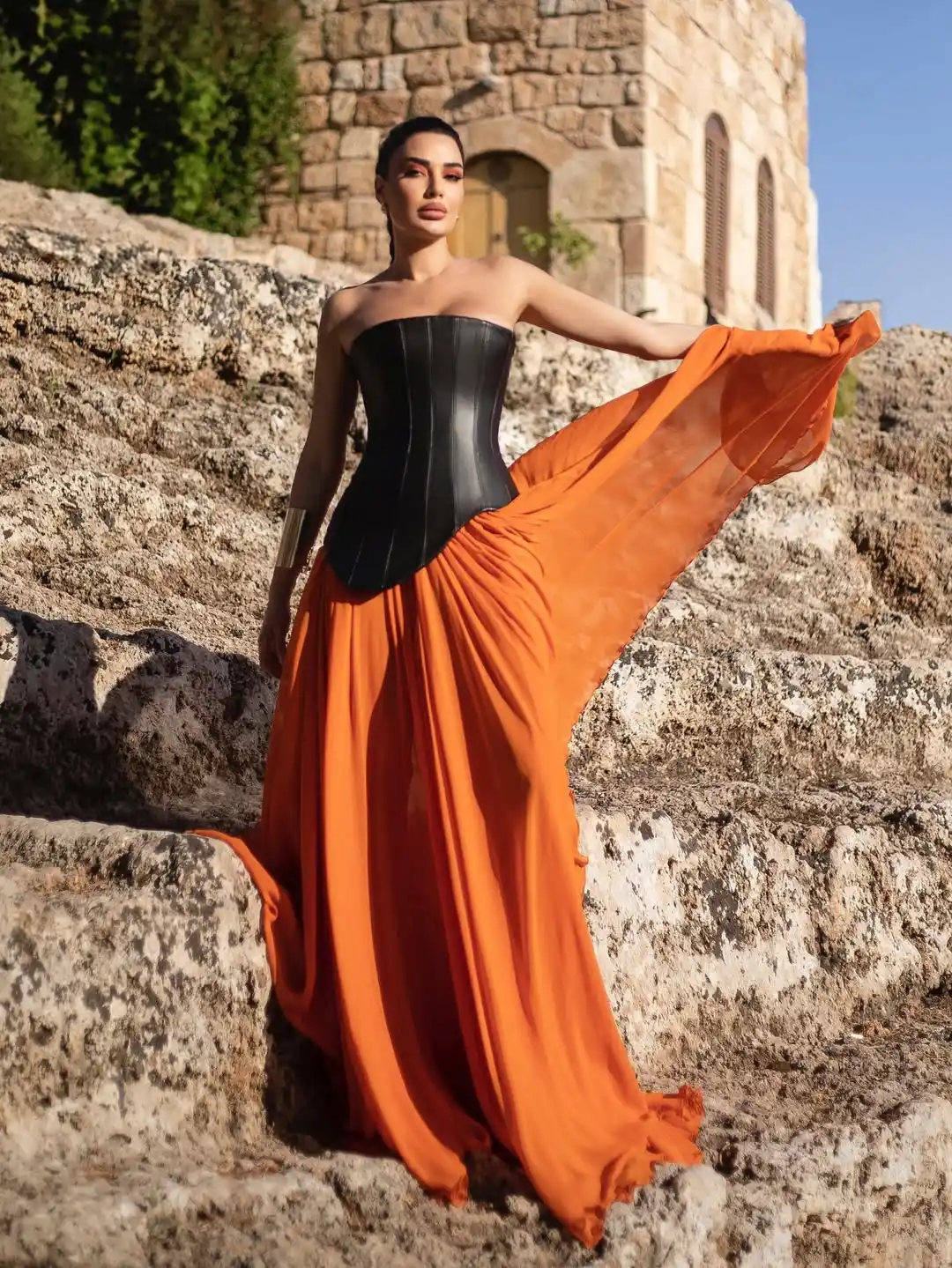 Image from FilFan.com: 🌟 سيرين عبد النور تلفت الأنظار في أحدث ظهور، وتكتب: "المحارب الحكيم ...