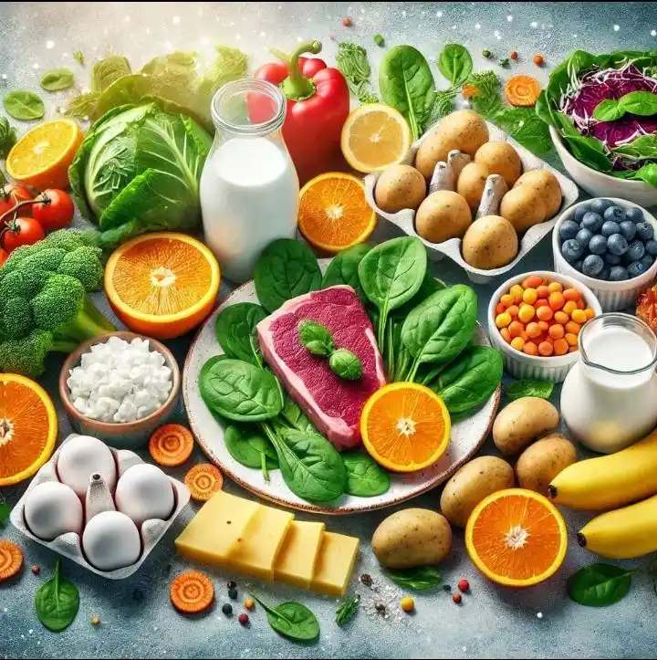Image from معلومات طبيةصحيه تطوير الذات💡اقتباسات.عبارات.معلومات،نصائح،قصص،قرآن.رسائل.نكت.إذاعة.طبخ.دينيه: 🍁 تناول وجبة غنية بالحديد: لتعويض العناصر المغذية، مثل اللحم الأحمر و...