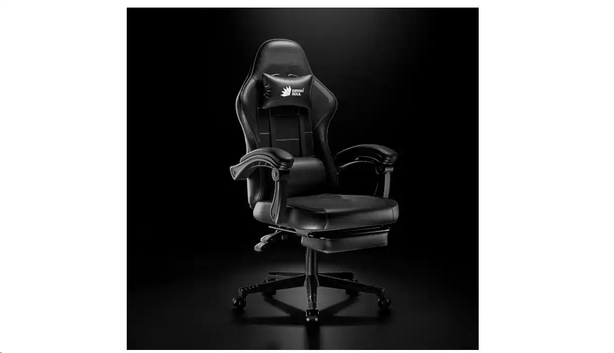 Image from Amazon Loot Deals ✅: Triple Dhamaka Offer 🤩 🤩  Green Soul Blade Ergonomic Gaming Chair @ ...