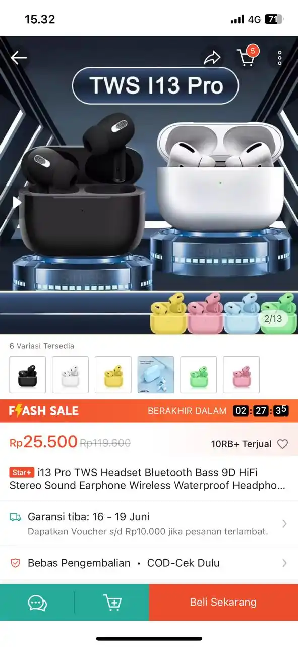 Image from Racun shopee 🛒🎀: Tws https://s.shopee.co.id/3qBKyax6xs...