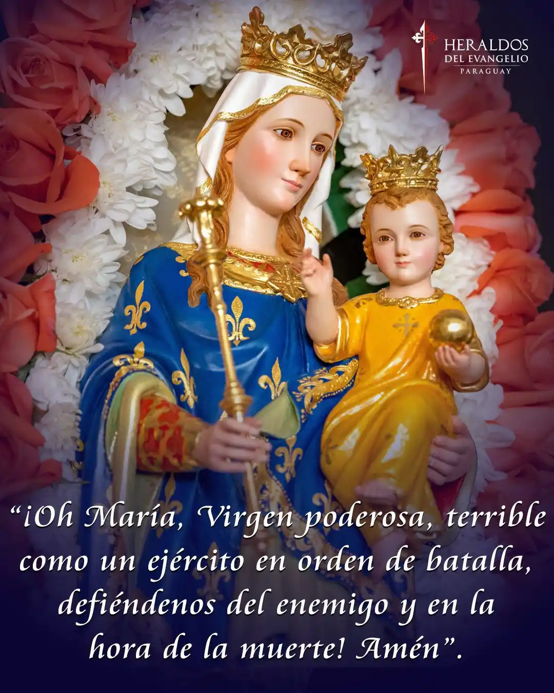 Image from Heraldos del Evangelio Paraguay: ⚜️ *¡UN BUEN CONSEJO PARA TI! ⚜️ Sábado , 24 de Mayo ⚜️ Iglesia Madre ...
