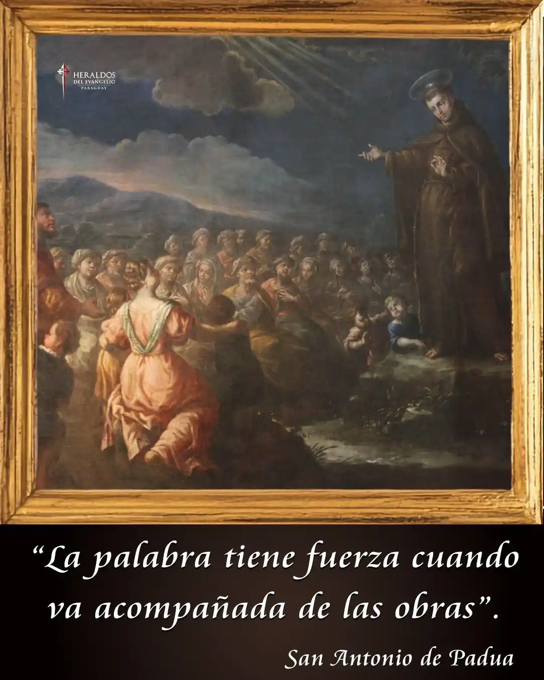 Image from Heraldos del Evangelio Paraguay: ⚜️ *¡UN BUEN CONSEJO PARA TI! ⚜️ Viernes, 13 de Junio ⚜️ Iglesia Madre...