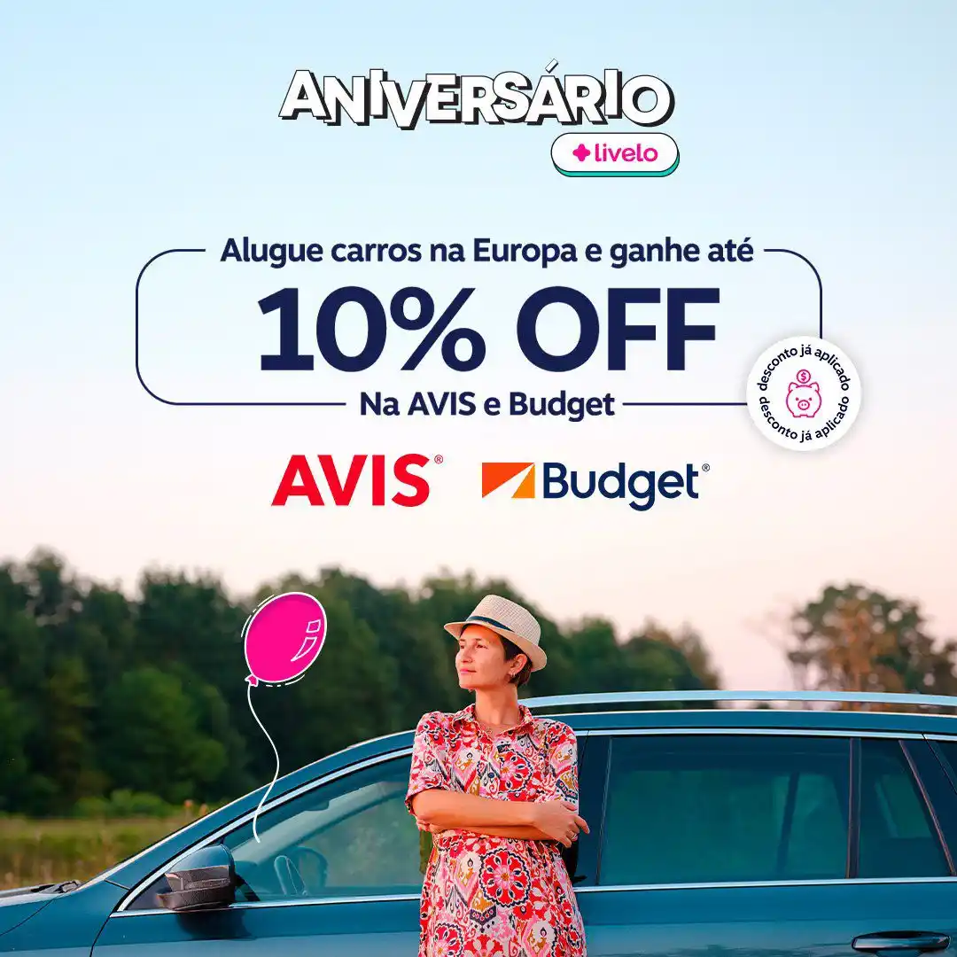 Image from Livelo: Use seus pontos: Desconto na estrada 🛣️ Alugue seu carro na Europa ...