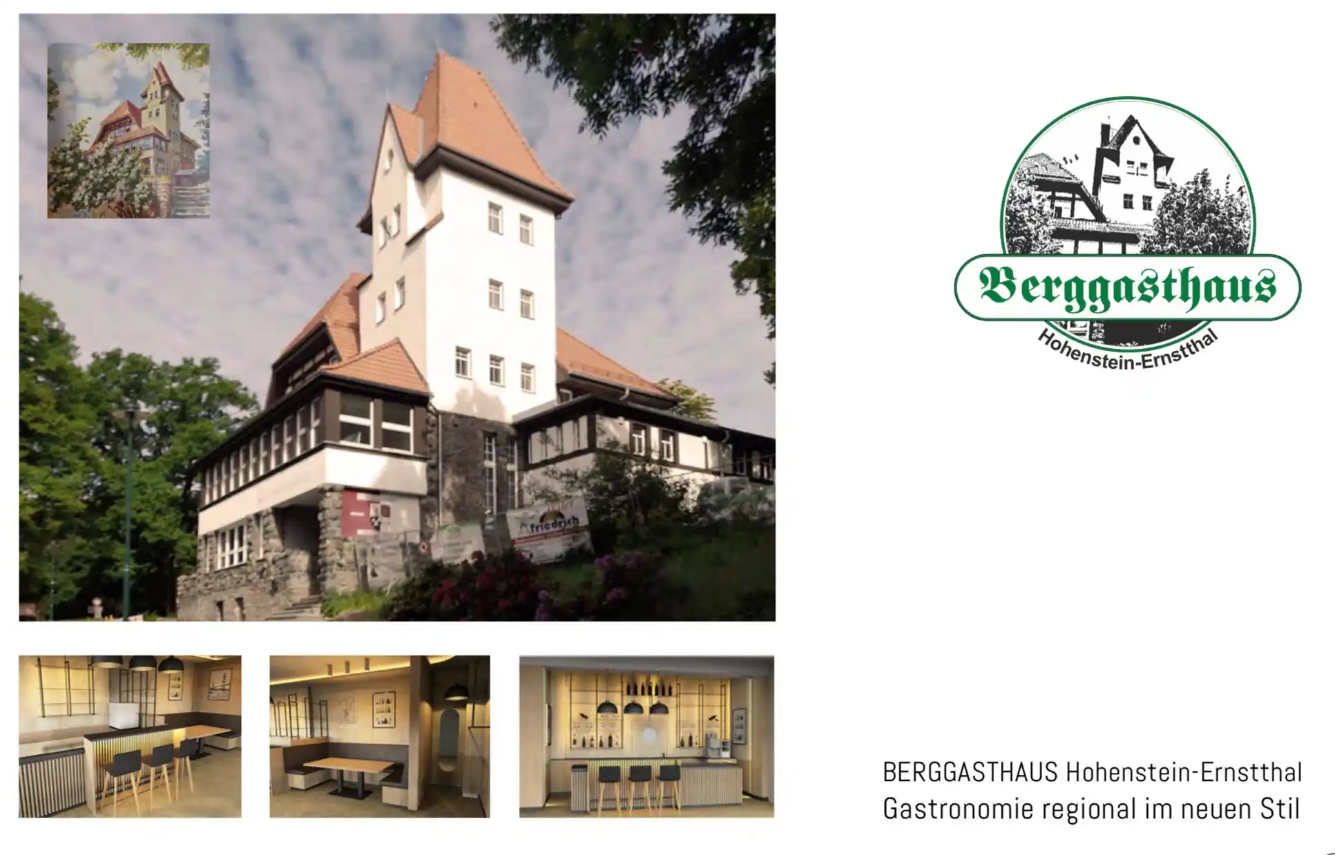 Image from Stadt Hohenstein-Ernstthal: *Verpachtung des Berggasthauses Hohenstein-Ernstthal – Neue Gastronomi...