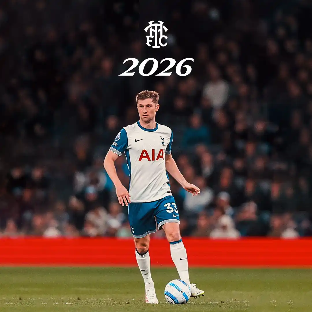 Image from Tottenham Hotspur: We are delighted to announce that we have exercised the option to exte...