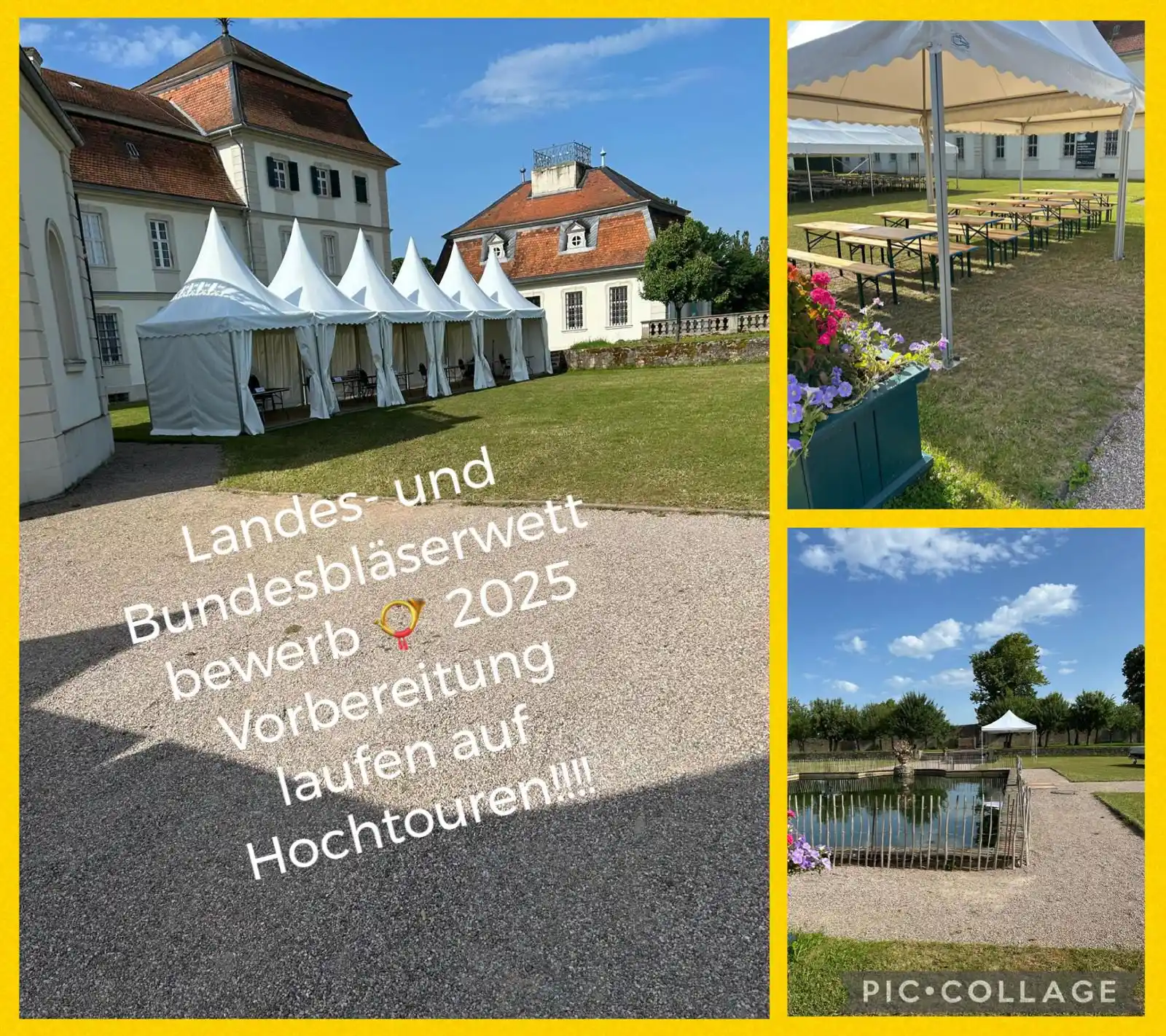 Image from Landesjagdverband Hessen e. V.: Weiter geht‘s mit den Vorbereitungen in Eichenzell😀 Foto/Collage: An...