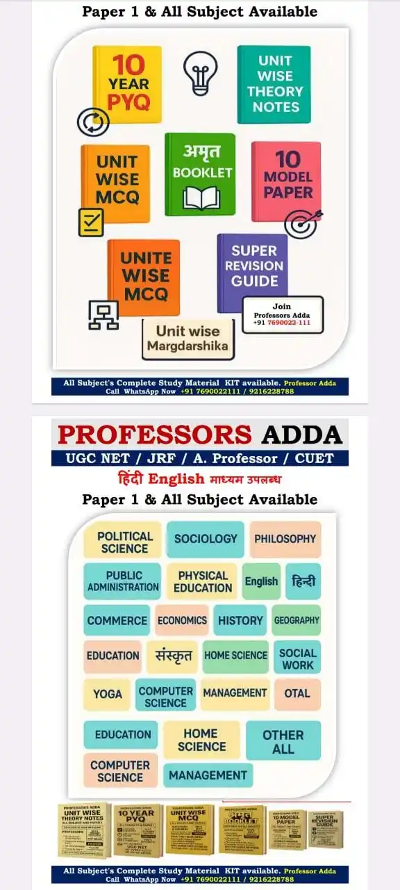 Image from UGC NET JRF notes Professor Adda Institute: will tell you about core impact on your NET JRF / Asst Professor stud...