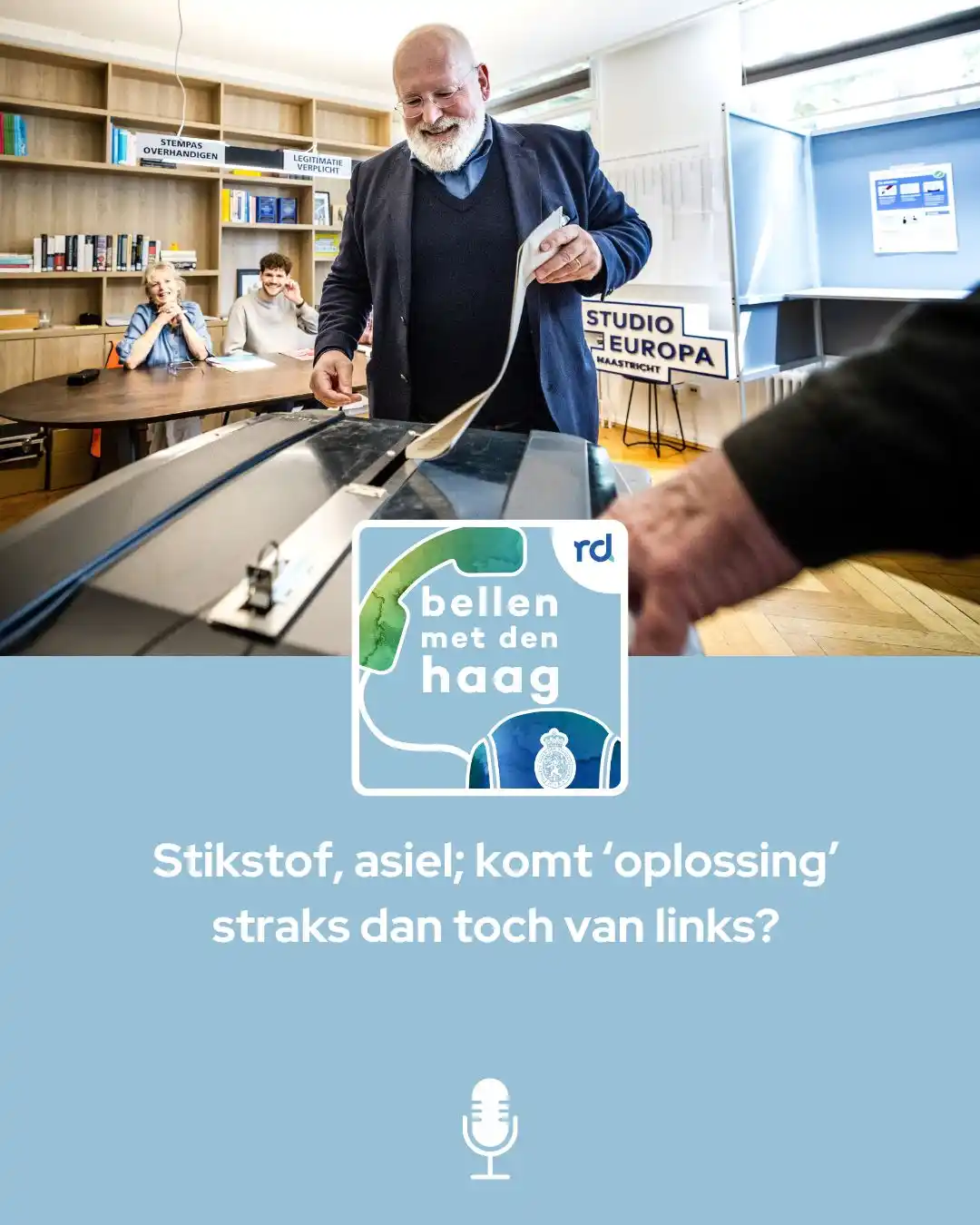 Image from Reformatorisch Dagblad: „Als Frans Timmermans later dit jaar tijdens de verkiezingscampagne aa...