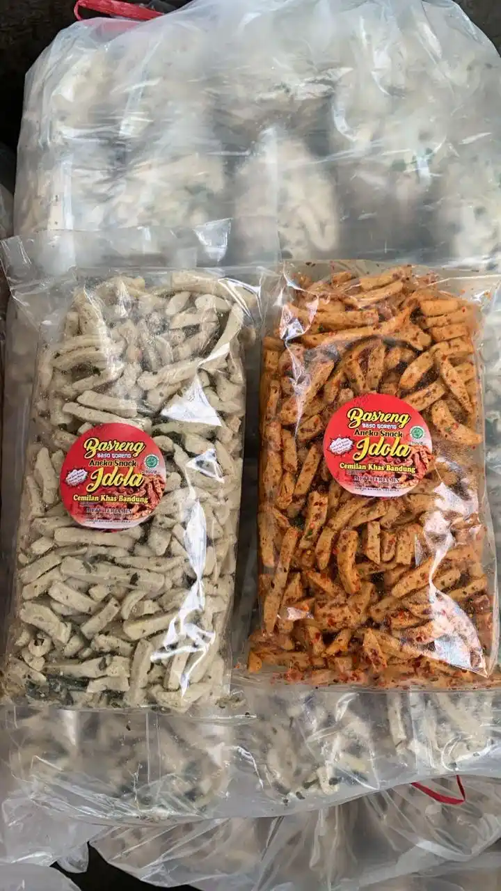 Image from Toko LC GROSIR Khusus SNACK CEMILAN: Basreng lili ori 500gr@19rb/bks,,18.500*3bks,,,ballan 443rb/25bks,,,,4...