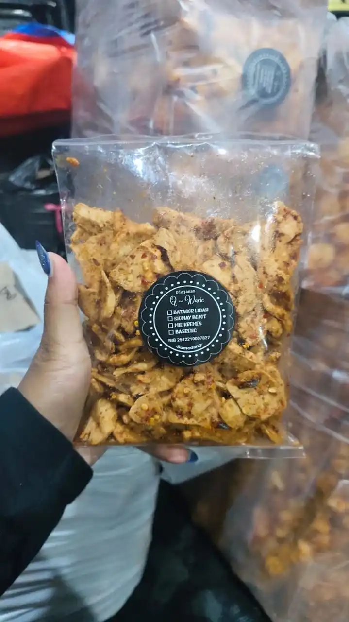 Image from Toko LC GROSIR Khusus SNACK CEMILAN: Basreng q-wary 200gr@10rb/bks,,,9500*3bks,,,9rb*10bks,,,ballan 430rb/5...