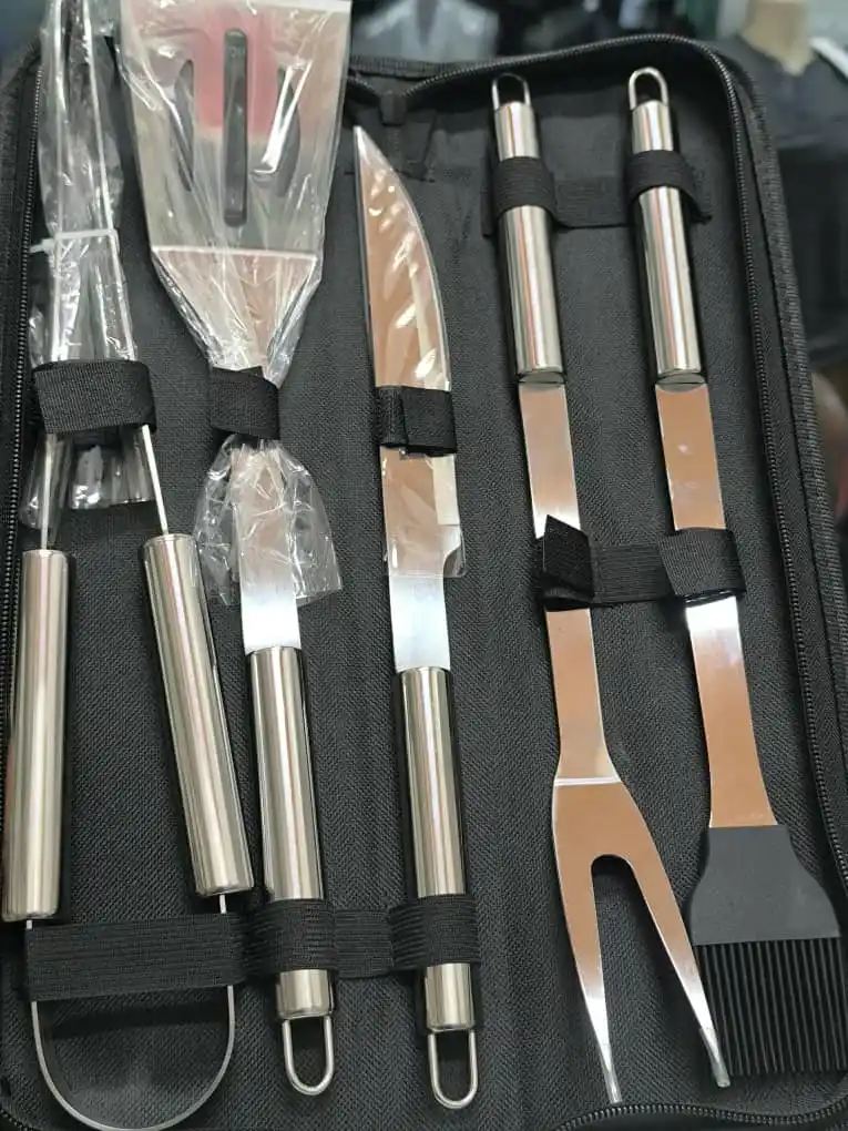 Image from RUEFPAR TRADING CLASSY KITCHEN ZIM: Braai set $12...