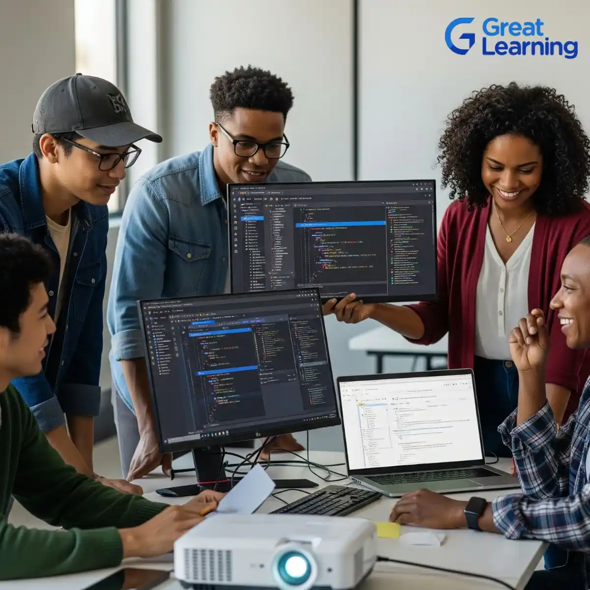 Image from Great Learning Academy: 💡 Build Real Projects. Become a Real Developer. Want to level up you...