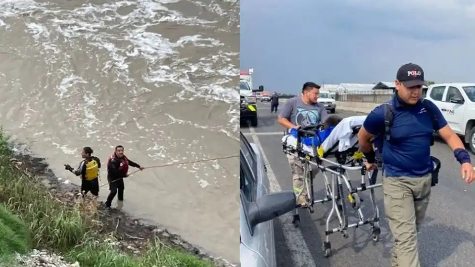 Image from Periódico AM 📰 Última Hora : *Buscan a niña de 10 años arrastrada por Río Lerma; niño de 11 logra s...
