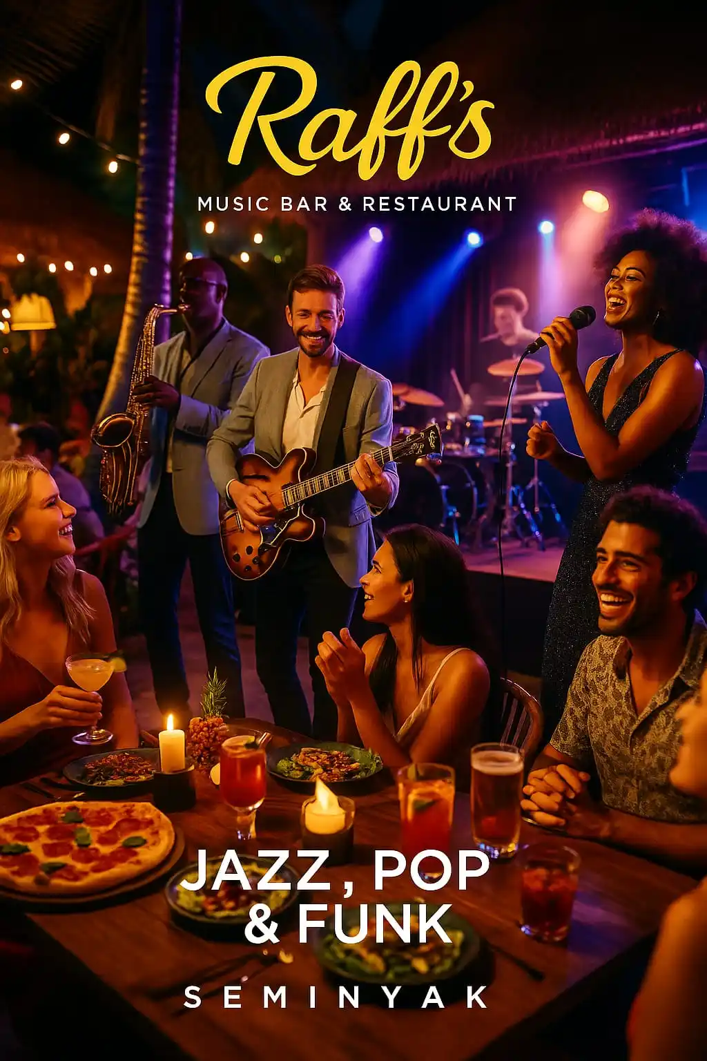 Image from Bestway Group RAFFS BALI - CHANNEL: 🎷🎸🎤 *Calling all Jazz, Pop, and Funk bands and musicians!* 🎤🎸🎷 R...