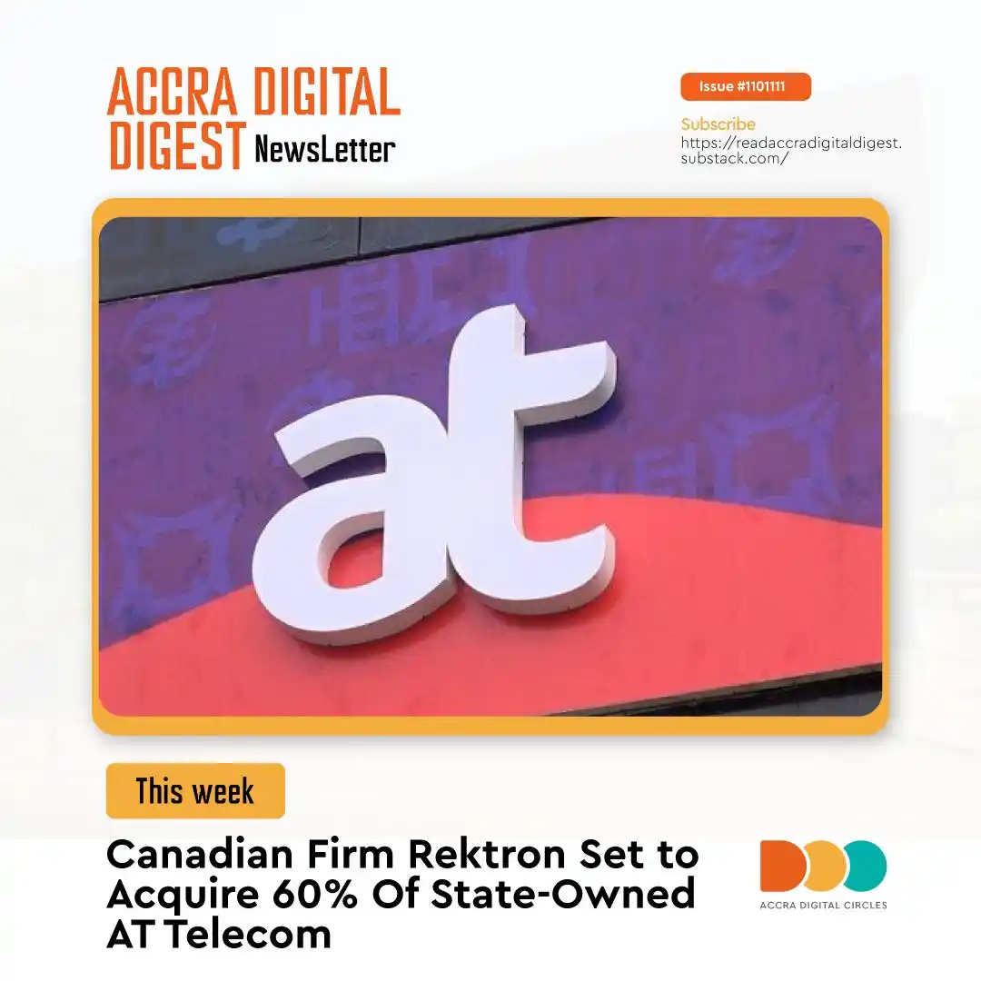Image from Accra Digital Digest : Dear Friends, Happy New Week! This week on the <a class="text-blu...