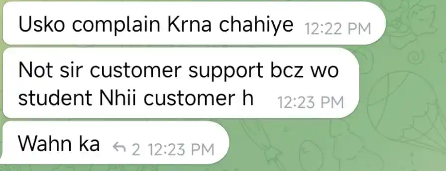 Image from ๐ฐ๐๐จ ๐๐ผ๐บ๐บ๐๐ป๐ถ๐๐ ๐ค: *Dear XYZ Classes*๐ฟ *Bache Notes ka Demand Kar Skte Hai , Apki Respo...