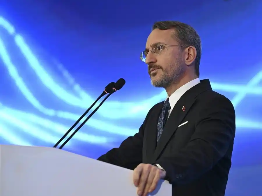 Image from TRT Deutsch: Der türkische Kommunikationsdirektor Fahrettin Altun: - Wir verurteile...