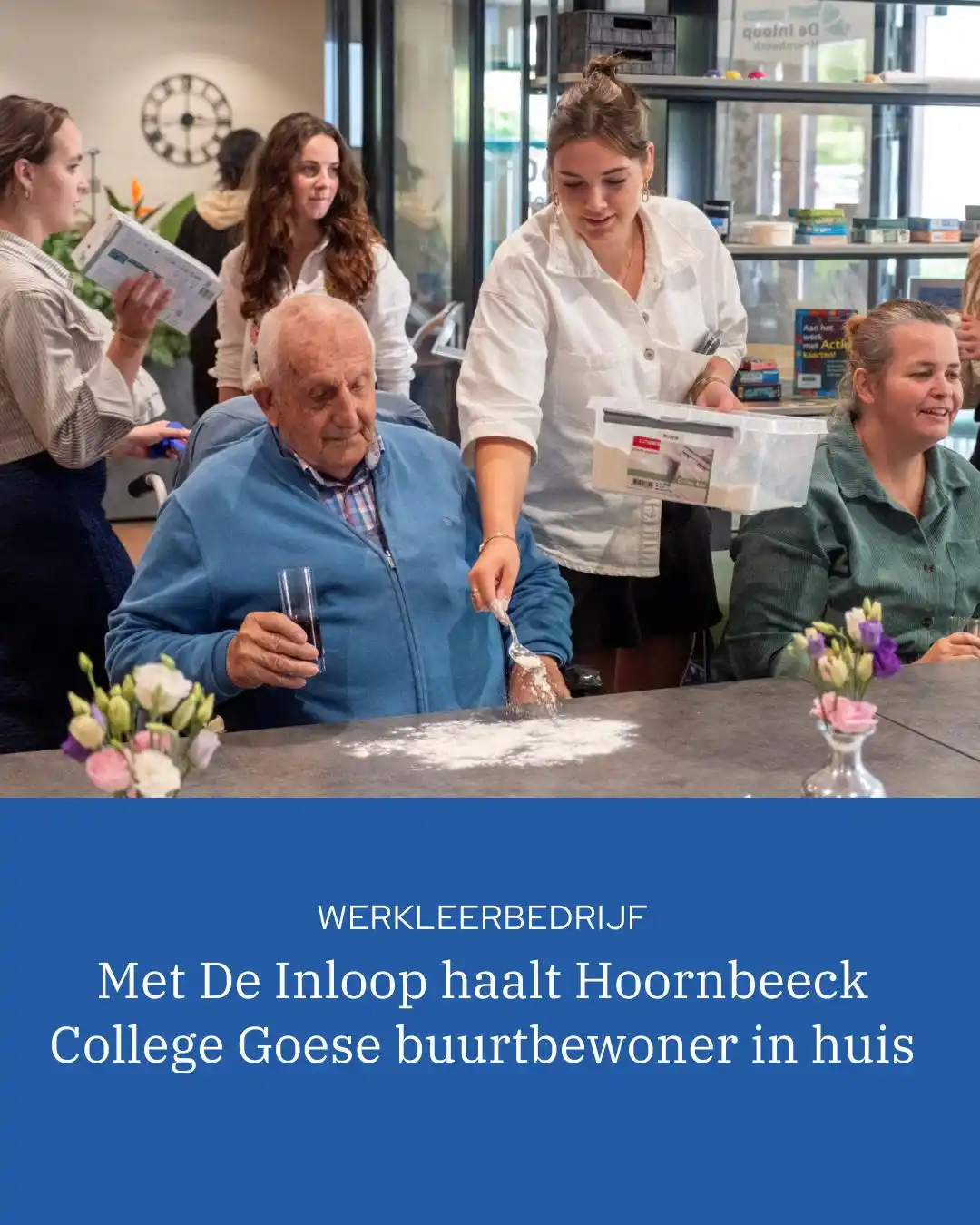 Image from Reformatorisch Dagblad: Een plek waar buurtbewoners welkom zijn én waar studenten in de prakti...