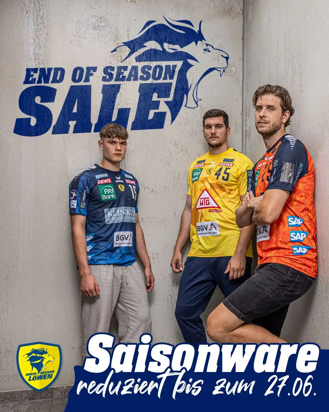 Image from Rhein-Neckar Lรถwen : ๐ฌ๐๐
๐๐ ๐บ๐๐๐๐๐ ๐บ๐๐๐ ๐ฆ๐๏ธ Zum Abschluss der Saison haue...