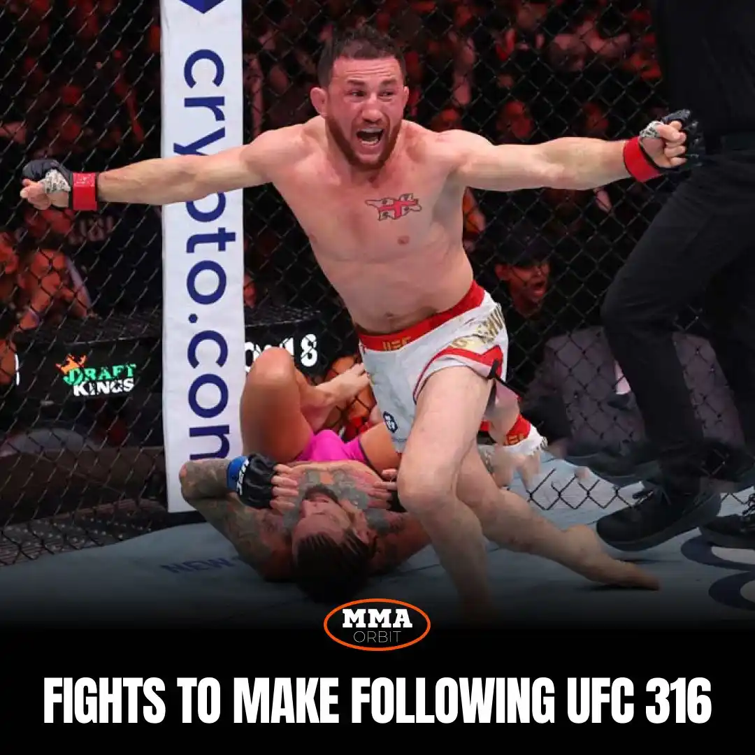 Image from MMA Orbit: Fights to make following <a class="text-blue-500 hover:underline curso...
