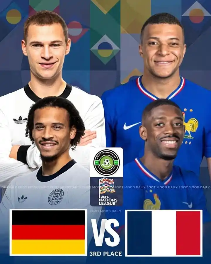Image from ZW ZIMSPORTS CONNECT 🇿🇼: *France, Germany UEFA Nations League 3rd Place Play Off*  *Germany 🇩�...