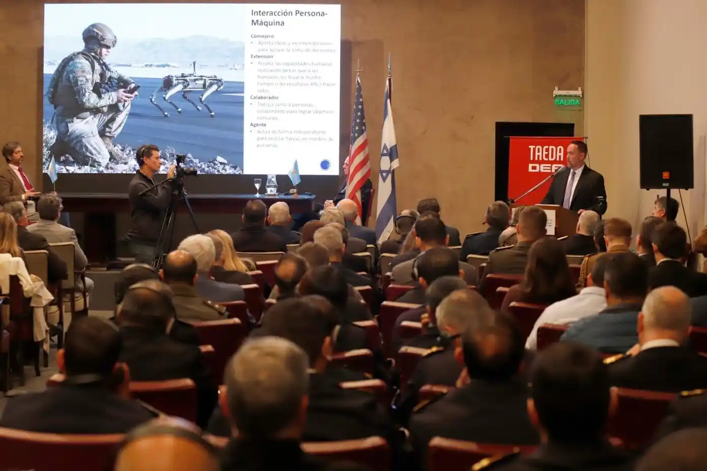 Image from DEF revista: Fundación TAEDA y la Universidad de la Defensa Nacional reunieron a ex...