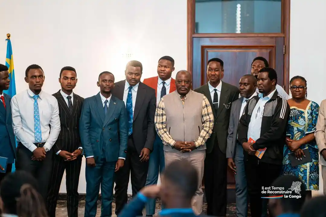 Image from Nexus Congo: Goma | Lundi 02 juin 2025, Dans le cadre de ses consultations, S.E. Jo...