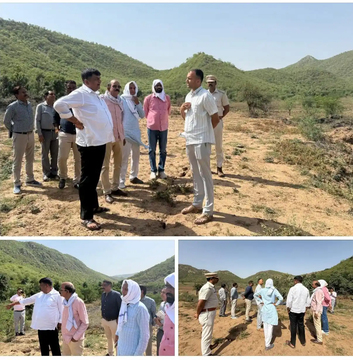 Image from Sanjay Sharma: हमारा प्रयास है कि बारिश का पानी बांध में रुके, जिससे भू जलस्तर में ब...