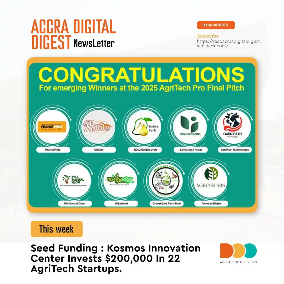 Image from Accra Digital Digest : Happy New Week, friends! Here are the top tech stories shaping Ghana’s...