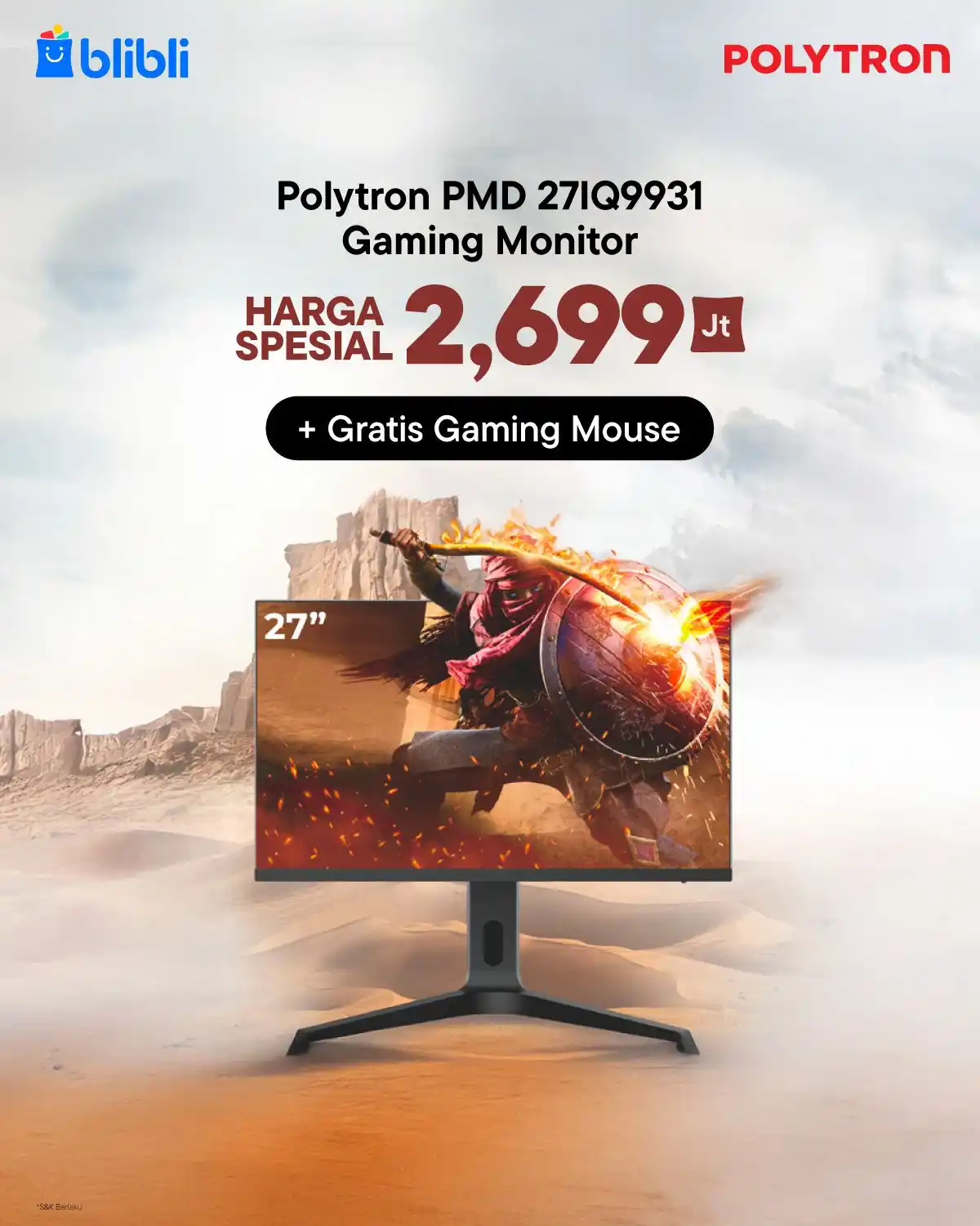 Image from Blibli Affiliate Official: *🎮 HARGA TERMURAH!*  Berani banding harga sama e-commerce lain 💥  🔥...